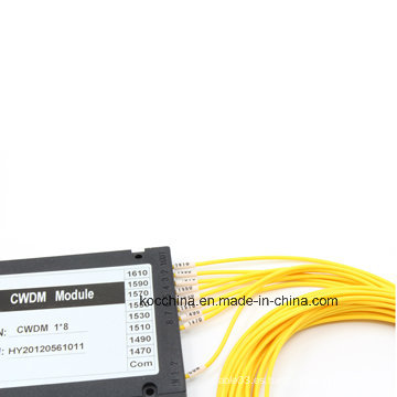 CWDM de fibra óptica para transmisores y láseres de fibra